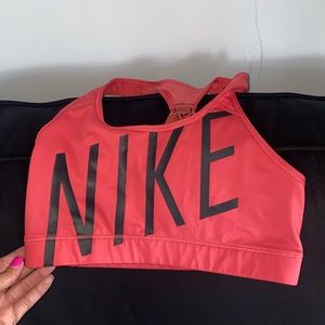Pink Nike sports bra great condition!